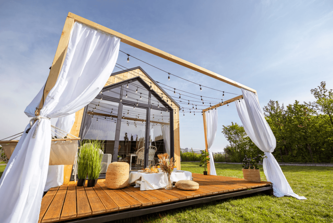 Chalet ZEN 35 m² | Nieuw, volledig afgewerkt en gemeubileerd