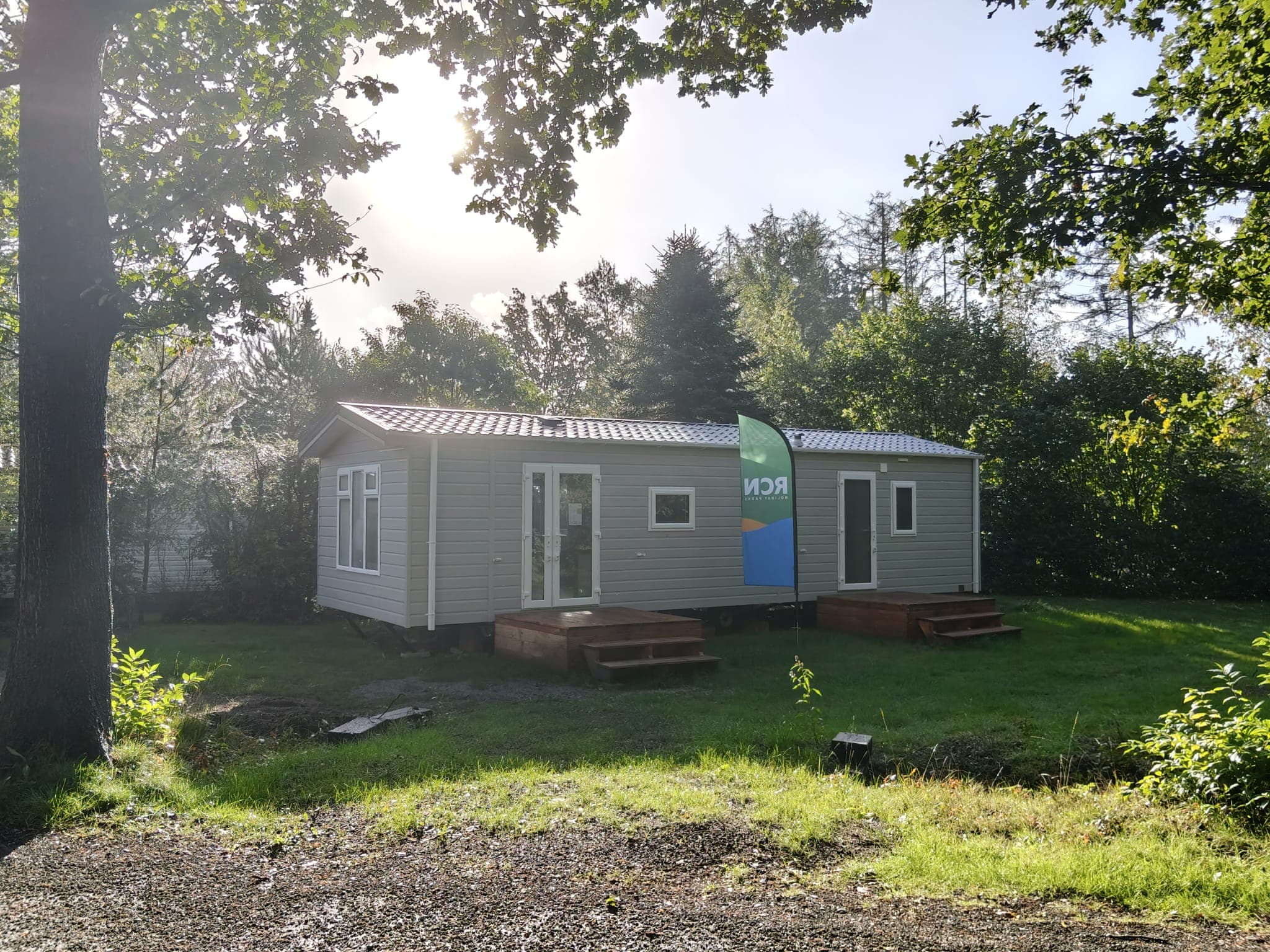 Nieuw chalet inclusief jaarplaats op kindvriendelijk park