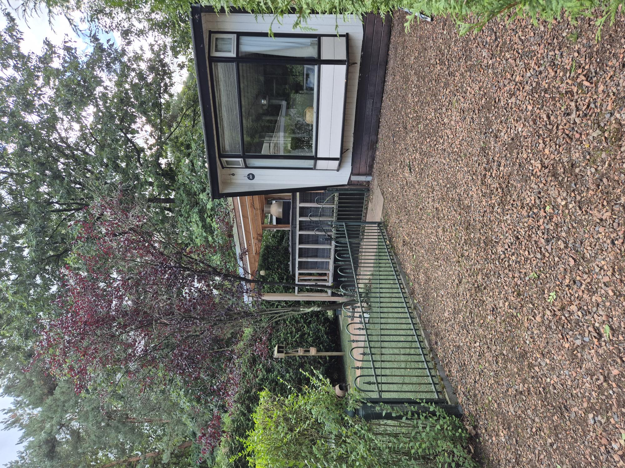 Vrijstaand Chalet met airco op Resort Bosvallei in Ede