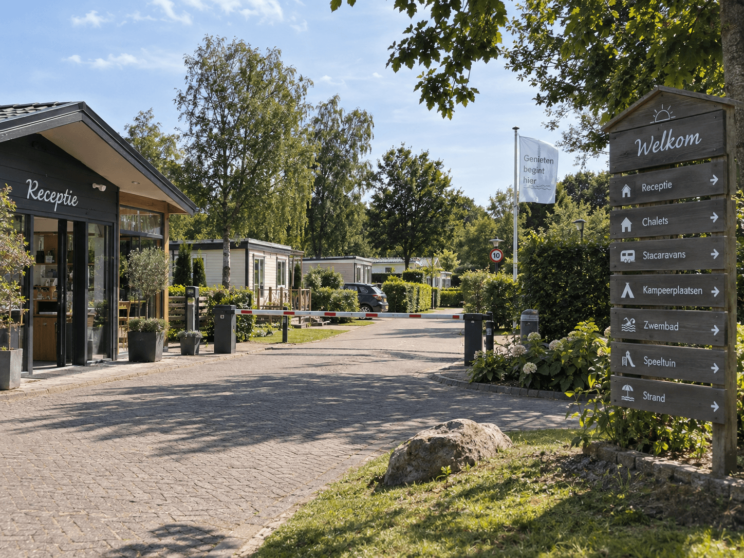 Foto van (voorbeeld)Camping de Waterriet
